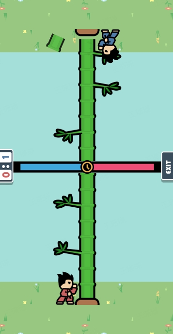Head-to-head round on mobile
